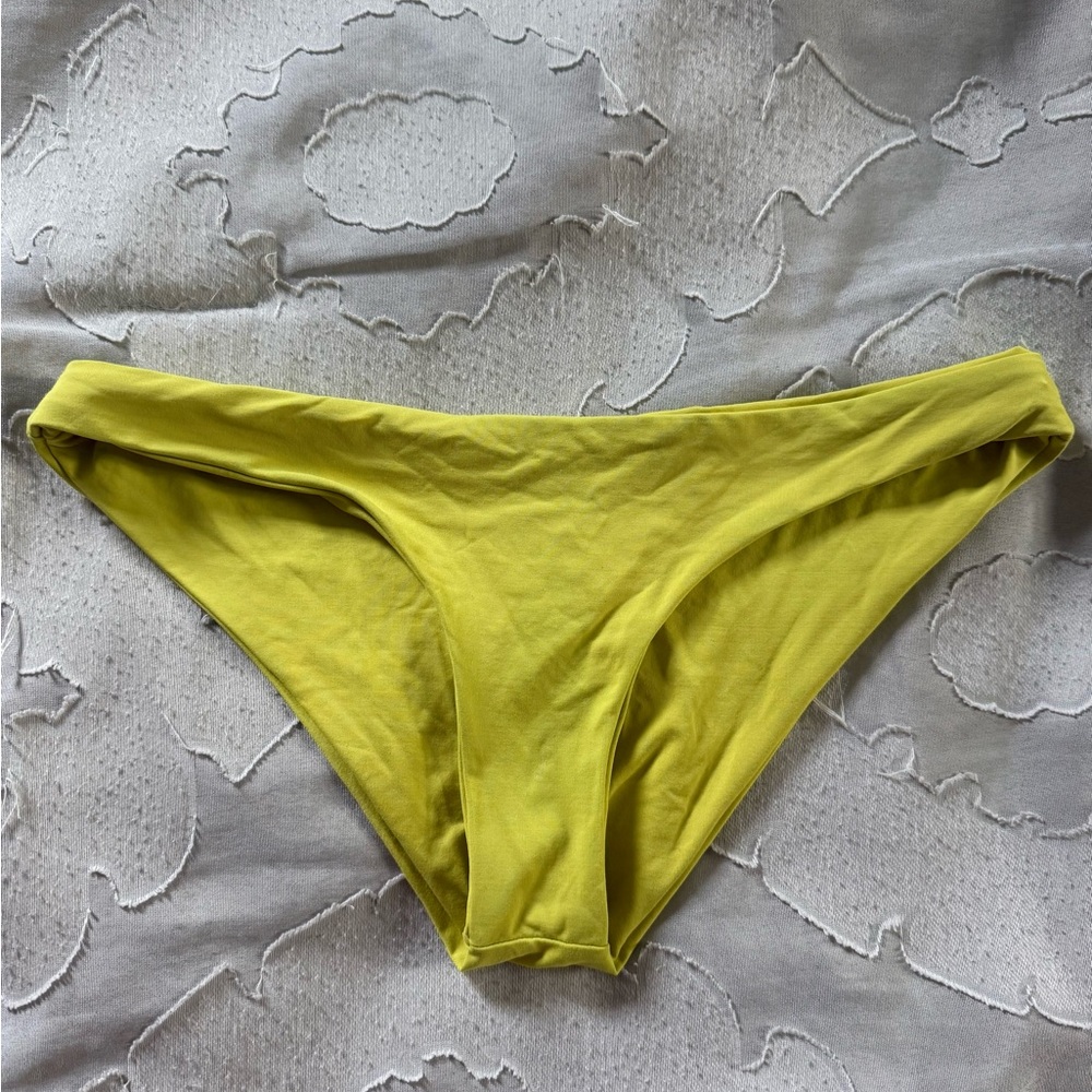 L*Space Yellow Bikini Bottom Size S